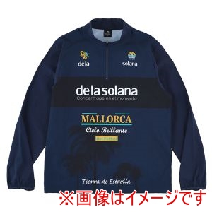 デサソラーナ Delasolana デサソラーナ DS25F43 1/4 Zip Piste Top ネイビー XL