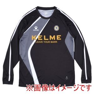 ケルメ KELME ケルメ K25F301J JrPasionロングプラクティスシャツ ブラック 160