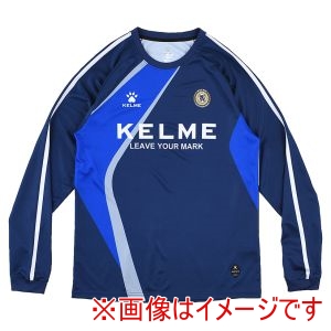 ケルメ KELME ケルメ K25F301J JrPasionロングプラクティスシャツ ネイビー 160