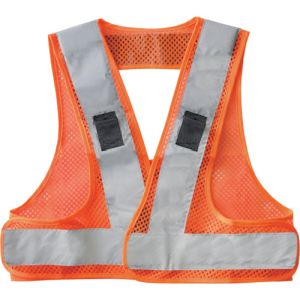 リンクサス リンクサス FHV-SOS F-H-Vフルハーネスベスト蛍光オレンジ×シルバー