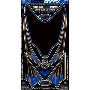 モトグラフィックス MOTOGRAFIX モトグラフィックス MT-NH010KB ボディパッド FRONT/REAR CBR1000RR 08-09