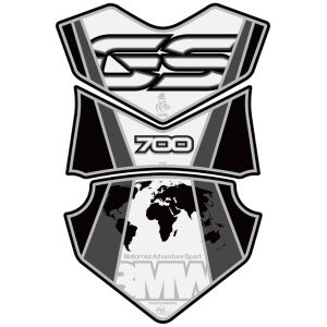 モトグラフィックス MOTOGRAFIX モトグラフィックス MT-TB024W タンクパッド WHT BMW F700GS 12-15