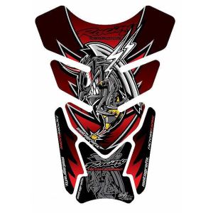 モトグラフィックス MOTOGRAFIX モトグラフィックス MT-TH015R タンクパッド レッド HONDA QUADPAD