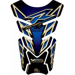 モトグラフィックス MOTOGRAFIX モトグラフィックス MT-TY012B タンクパッド ブルー YAMAHA QUADPAD