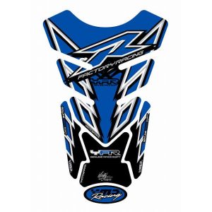 モトグラフィックス MOTOGRAFIX モトグラフィックス MT-TY012BS タンクパッド BLK/ブルー YAMAHA QUADPAD