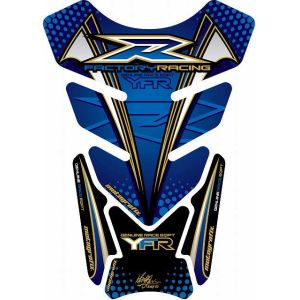 モトグラフィックス MOTOGRAFIX モトグラフィックス MT-TY014B タンクパッド ブルー YAMAHA QUADPAD