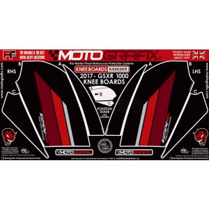 モトグラフィックス MOTOGRAFIX モトグラフィックス MT-KS002KR ボディーパッド KNEE (KR) GSX-R1000/R 17-18