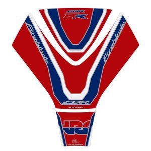 モトグラフィックス MOTOGRAFIX モトグラフィックス MT-TH028RWB タンクパッド RED/ブルー CBR1000RR Fireblade 17-19