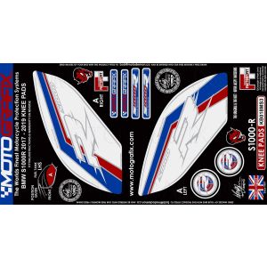 モトグラフィックス MOTOGRAFIX モトグラフィックス MT-KB018MS3 ボディパッド KNEE BMW S1000R 17-19