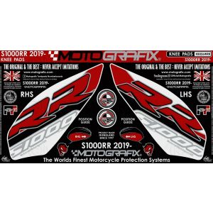 モトグラフィックス MOTOGRAFIX モトグラフィックス MT-KB026WRR ボディパッド KNEE BMW S1000RR 19-