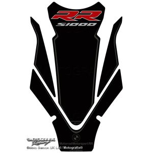 モトグラフィックス MOTOGRAFIX モトグラフィックス MT-TB043KRR タンクパッド BLK/GRY BMW S1000RR 19-21