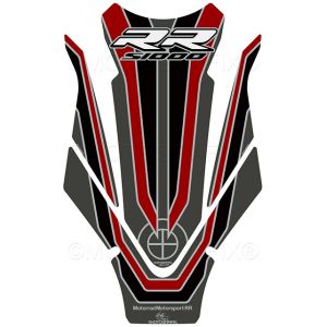 モトグラフィックス MOTOGRAFIX モトグラフィックス MT-TB043EKR タンクパッド GRY/BLK/レッド BMW S1000RR 19-22