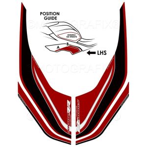 モトグラフィックス MOTOGRAFIX モトグラフィックス MT-BKL001RK Tank Protectors/ Shields BMW S1000RR 19-22