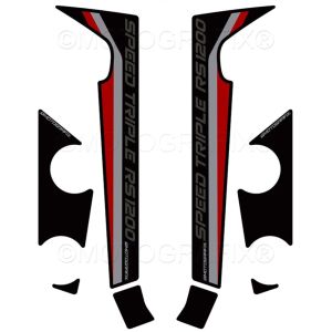 モトグラフィックス MOTOGRAFIX モトグラフィックス MT-TFF003KR FRONT FENDER KIT Speed Triple1200RS(21/22)