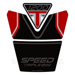 モトグラフィックス MOTOGRAFIX モトグラフィックス MT-TT052KR TANK PAD Speed Triple1200RR(22/23)