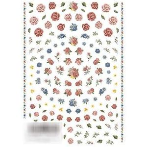 イングカワモト イングカワモト ツメキラ ネイルシール ゴブラン織り マルチカラー 1枚 NN-GOB-101