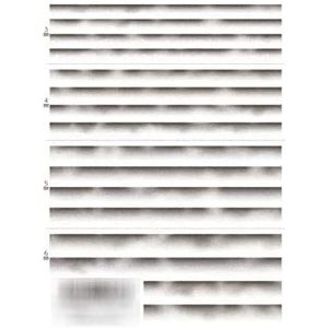 イングカワモト イングカワモト ツメキラ ネイルシール YUMA プロデュース1 Airbrush Style black マルチカラー 1枚 NN-YUM-102