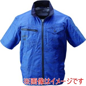 サンコー サンコー TKWE25SNVSP 圧倒的に冷える 冷蔵服4 半袖 ネイビーフリーサイズ バッテリーセット