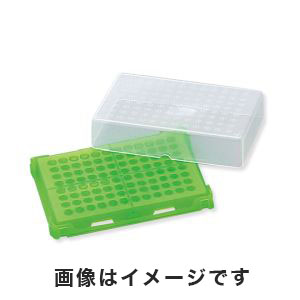 アズワン  AS ONE アズワン PCRラック 緑 本体×20個入 1-4309-03 T328-96G