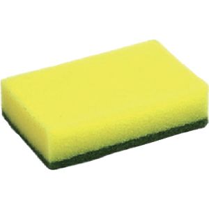 オザックス オザックス 00382666 抗菌カラーたわし イエロー 10個