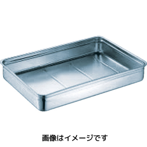 スギコ産業 SUGICO スギコ産業 SH664412 18-8ステンレス番重バット 特大深型 手無 660x440x120 メーカー直送 代引不可 沖縄離島不可