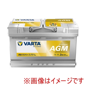 VARTA VARTA 580 901 080 欧州車用 DIN規格 バッテリー Dynamic AGM 規格LN4 AGM メーカー直送 代引不可 北海道沖縄離島不可