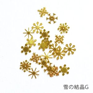 東京交易 東京交易 クリスマスパーツ 雪の結晶 ゴールド T10-3028