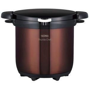 サーモス THERMOS サーモス シャトルシェフ KBG-4500 クリアブラウン CBW