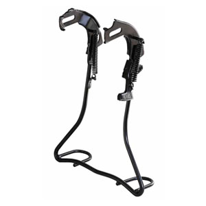 昭和インダストリーズ SHOWA 昭和インダストリーズ 外装正爪用 両立スタンド アシストステップ付 26型 カチオンブラック W-03AL 26 ED