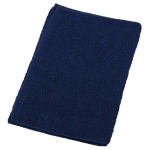 ミューファン ミューファン ミューファン 抗菌フェイスタオル 12枚入 紺