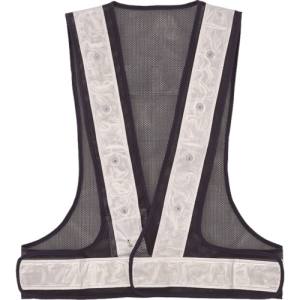 スリーライク スリーライク A-0607-LER LEDパトベスト LED赤 ネイビー×白反射 メーカー直送 代引不可 沖縄離島不可