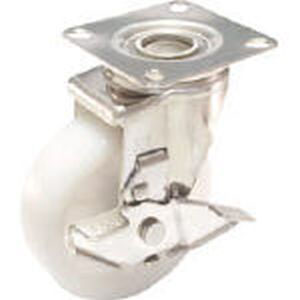 ユーエイキャスター YUEI ユーエイキャスター SUS-NJ-150S ステンレスキャスターシングルS付自在車 150径ナイロン車
