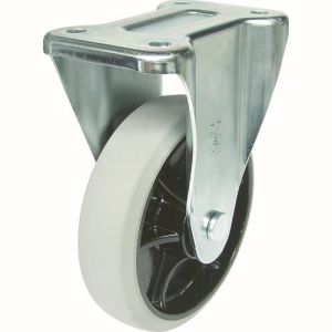 ユーエイ キャスター ユーエイ PMR-100GUB 新型プレスキャスター固定車 100径ナイロンホイルウレタン車輪