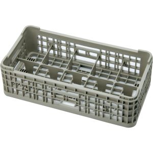 石川樹脂工業 石川樹脂工業 HK-221-10 サイクル 洗浄 ハーフ 10仕切ラック 131mm 受注生産キャンセル不可