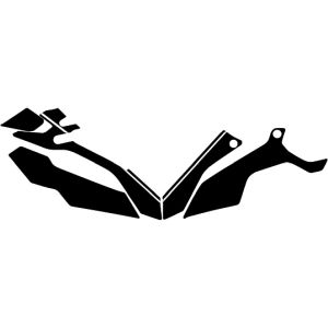 エムディーエフ MDF エムディーエフ M22R7-D-RD-UN ストロボアンダーカウルRD YZF-R7 22 MDF