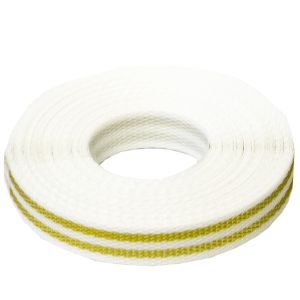 紺屋商事 紺屋商事 PPバンド 手仕事用 15mm ｘ 10m 白金ストライプ 1121007 手芸用プラバンド