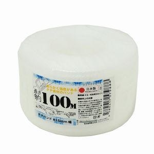 紺屋商事 紺屋商事 PPバンド 手仕事用 15mm x 100m 透明 手芸用プラバンド