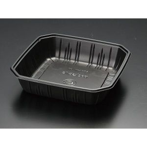 パックスタイル パックスタイル 青果 農産容器 PS BPフルーツ 4M ブラック【weeco】 1ケース(600) 00486966 メーカー直送 法人限定 代引不可 北海道沖縄離島不可