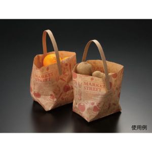 パックスタイル パックスタイル 青果用袋 SHバッグ 舟底 MS(赤)取手有【weeco】 1ケース(400) 00488176 メーカー直送 法人限定 代引不可 北海道沖縄離島不可