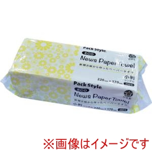 折兼 折兼 555939 ニュ-スペーパータオル 小判リサイクル　42個 メーカー直送 代引不可 北海道沖縄離島不可