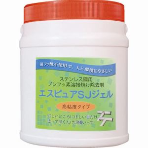 佐々木化学薬品 佐々木化学薬品 SJJEL1000G ステンレス溶接焼け除去剤 エスピュアSJジェル 高粘度タイプ 1kg