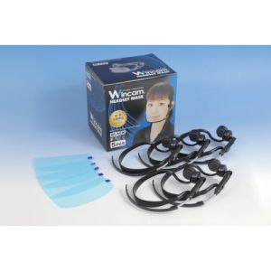 ウィンカム ウィンカム W-HSM-5B ウィンカムヘッドセットマスク5PCS