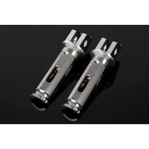 スピードラ SSK SPEEDRA スピードラ AFPR104TM アルミ削タンデムステップ レーシング パッセンジャー用/取付部カラー シルバー/ステップバーカラー チタン