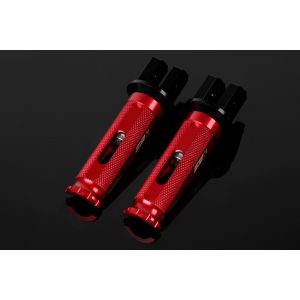 スピードラ SSK SPEEDRA スピードラ AFPR211RD アルミ削出ステップ レーシング ライダー 取付部カラー ブラック/ステップバーカラー レッド