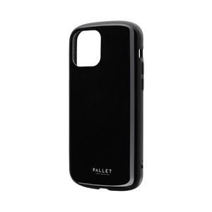 MSソリューションズ LEPLUS MSソリューションズ iPhone 12 12Pro 超軽量 耐衝撃ハイブリッドケース PALLET AIR ブラック LP-IM20PLABK