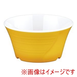 関西合成樹脂工業 関西合成樹脂工業 メラミン 小鉢 大 マンゴーイエロー