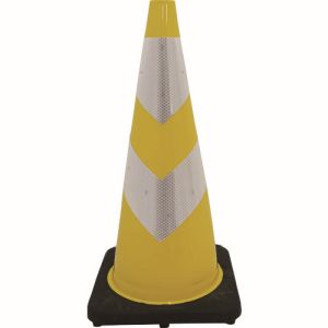 グリーンクロス グリーンクロス 1105300503 ストロングコーン 黄/白 メーカー直送 代引不可 北海道沖縄離島不可