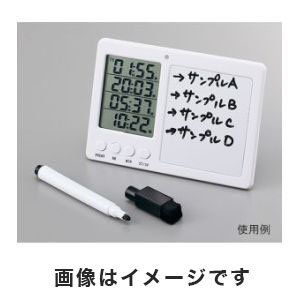 アズワン  AS ONE アズワン 4連タイマー ホワイトボード付 3-6025-01 HS120365