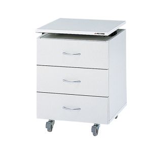 アズワン  AS ONE アズワン 移動式ユニット 3段 450×450×605～745 3-5671-52 メーカー直送 代引不可 沖縄離島不可