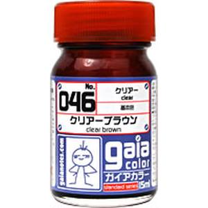 ガイアノーツ ガイアノーツ 33046 クリアーカラー 046 クリアーブラウン 15ml